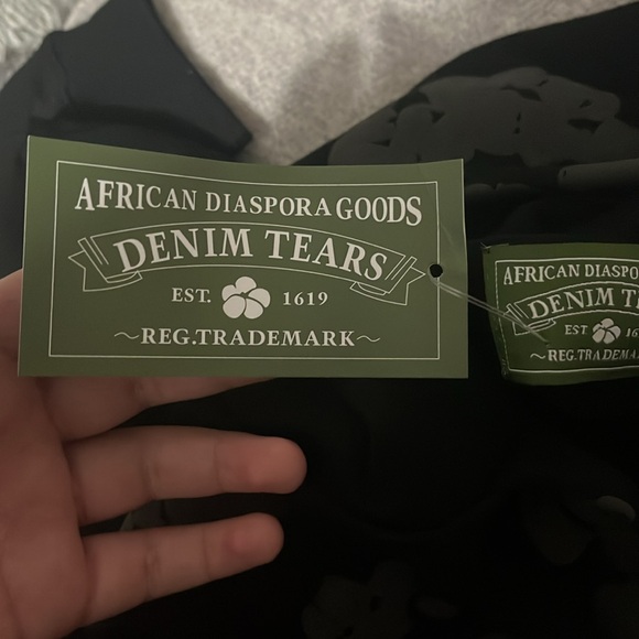 Denim tears black size s - Picture 3 of 4